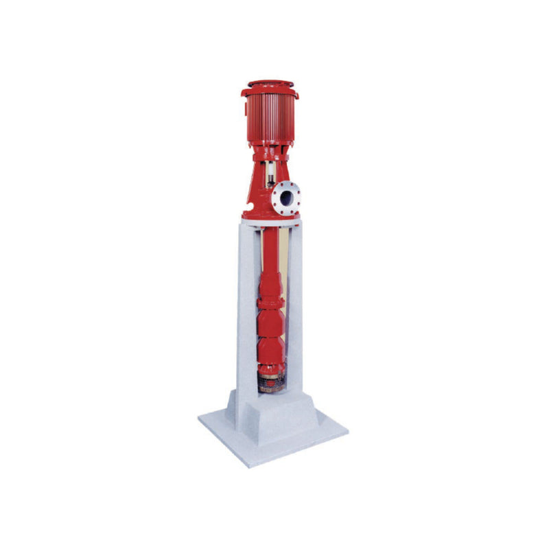 Bomba turbina vertical para servicio contra incendio - americana