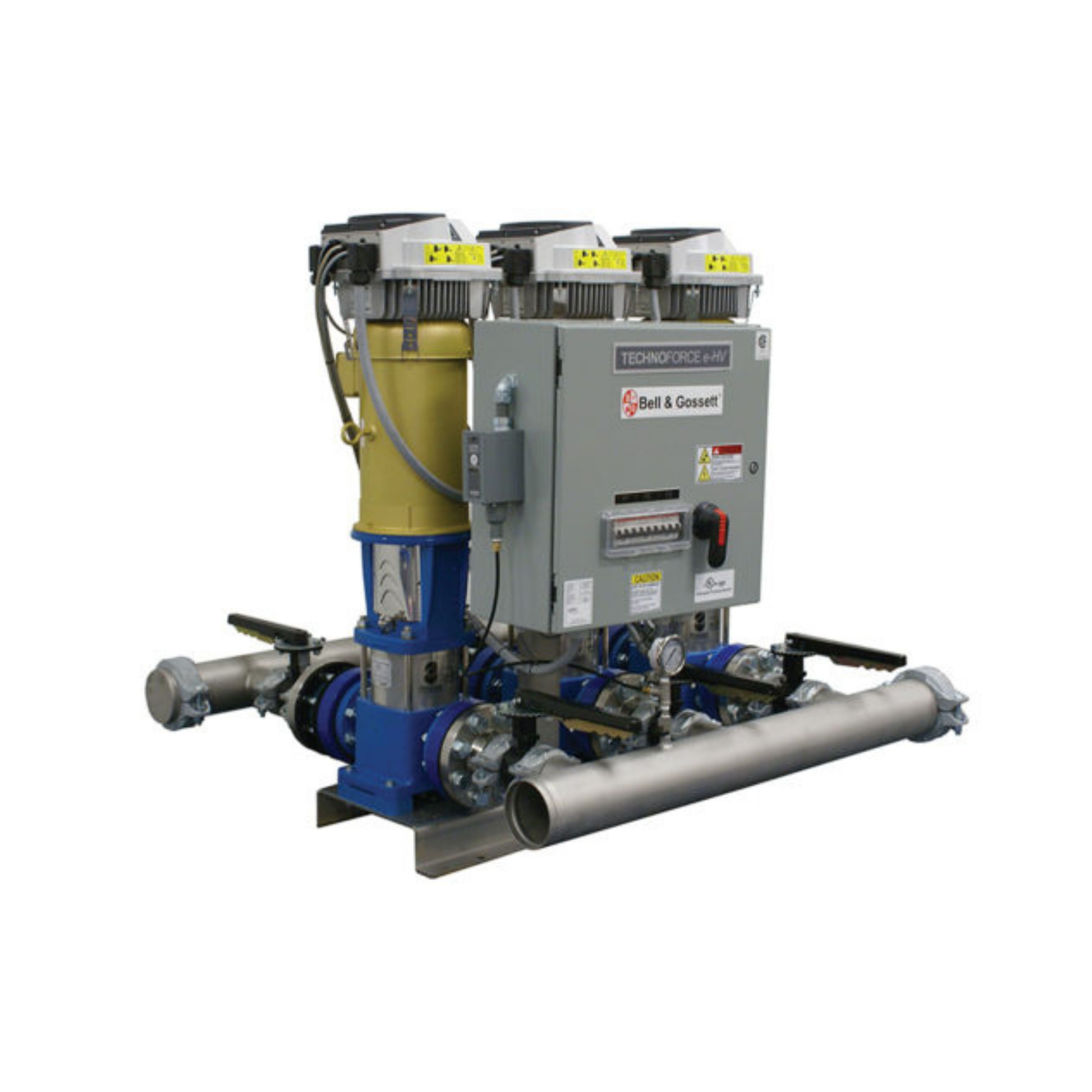 Paquetes hidroneumáticos ensamblados - triplex